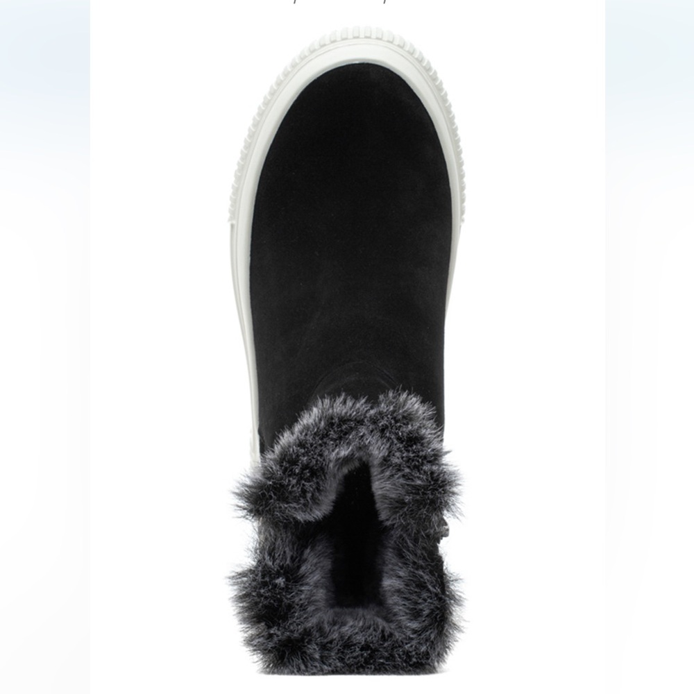 Wally Boot Black Waterproof Suede - image 3